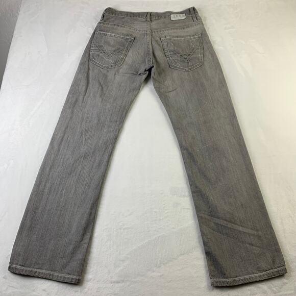 BKE Mens Carter Gray Cotton Jeans Size 30x31 Jeans Style# ABM20031 - Picture 2 of 9